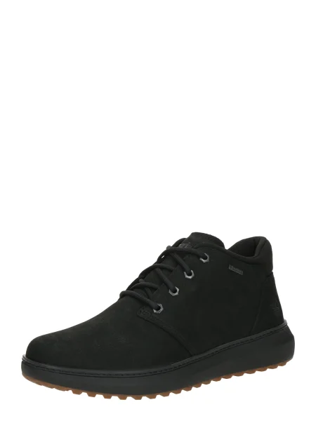 Botine Timberland din dantelă negru