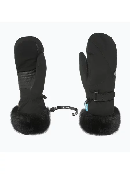 Mănuși de schi pentru femei Level Jolie Mitt pk black negru