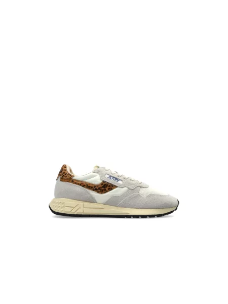 Sneakersy Autry brązowe