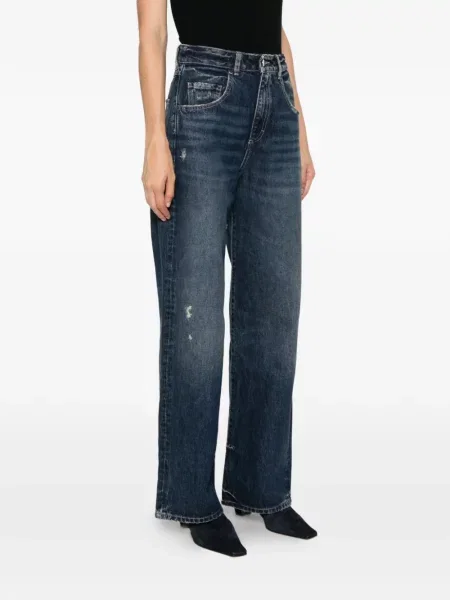 Blugi Icon Denim zdrențuiți albastru