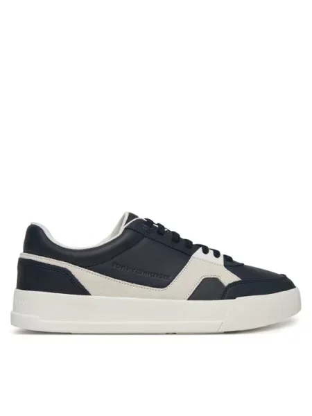 Tommy Hilfiger Tenisice Th Court Craft Mix tamnoplava
