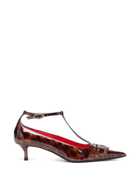 Pantofi cu toc Diesel maro
