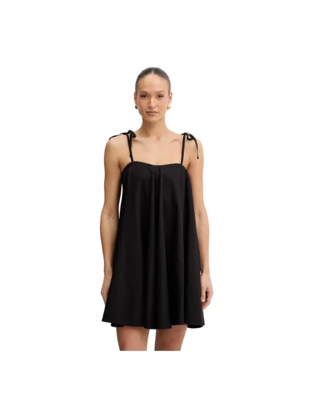 Sukienka mini Twinset na ramiączkach czarna