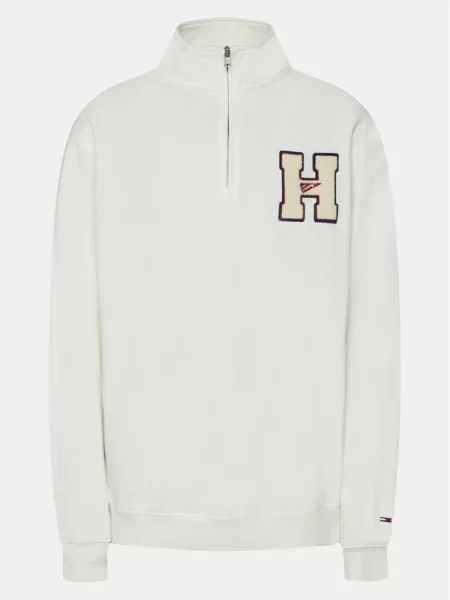 Dukserica Tommy Jeans za muškarce s aplikacijom crna