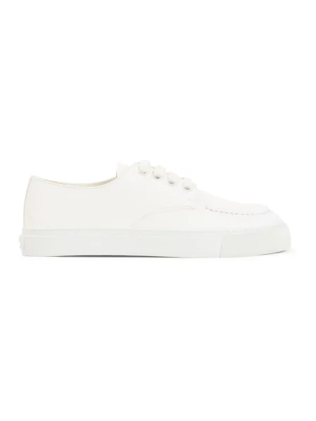 Sneakersy Prada skórzane białe