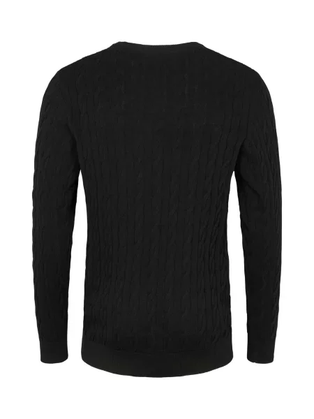 VINSON Pulover VMGrant' negru