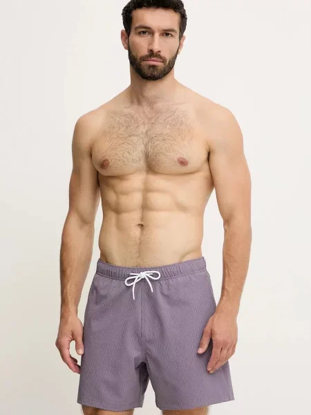 Kopalne kratke hlače Hollister Co. vijolična