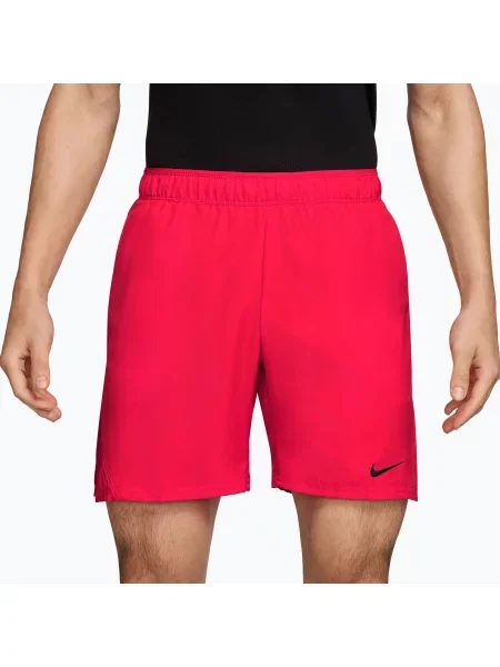Pantaloni scurți de tenis pentru femei Nike Court Victory bright crimson/black negru
