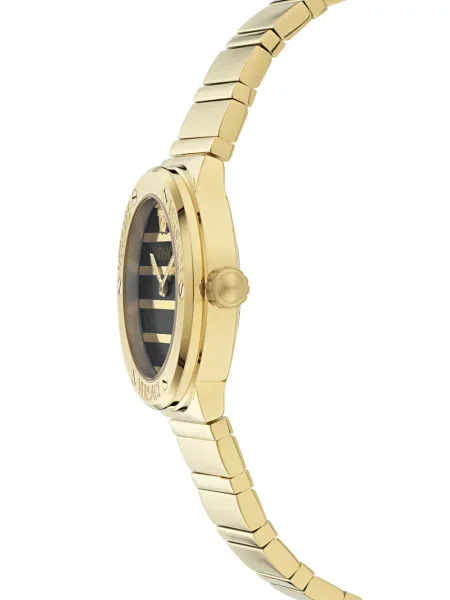 Ceas Versace cu perle verde