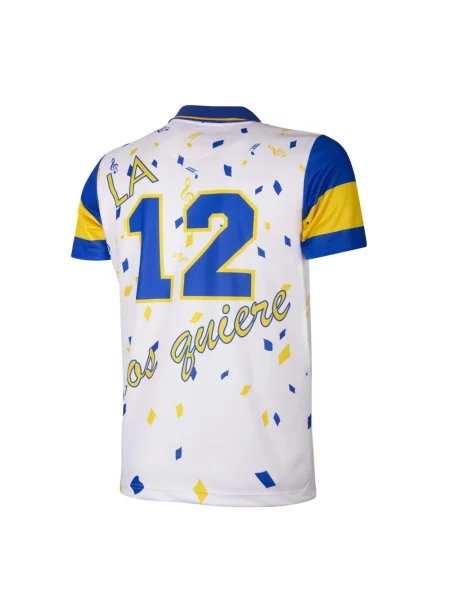 Koszulka Piłkarska Dla Dorosły Maradona x COPA Oficjalna Bootleg biała