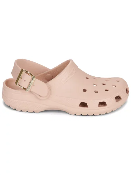 Klasične natikače Crocs sa kopčom bež