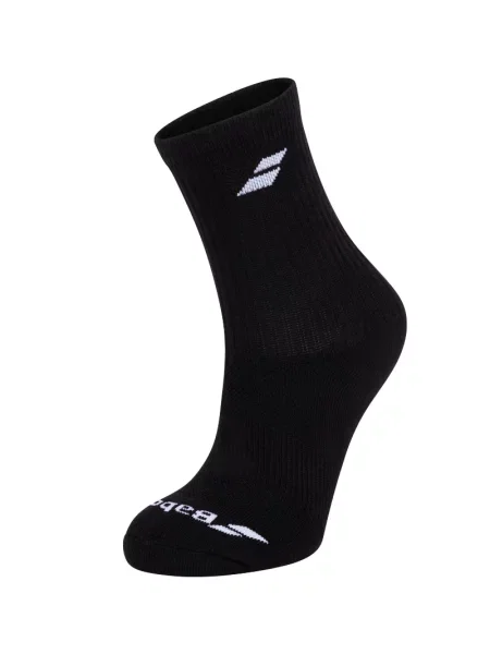 Tenisové ponožky BABOLAT 3 Pack black černé