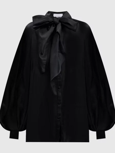 Блуза Bommie з шовком Charo Ruiz чорна