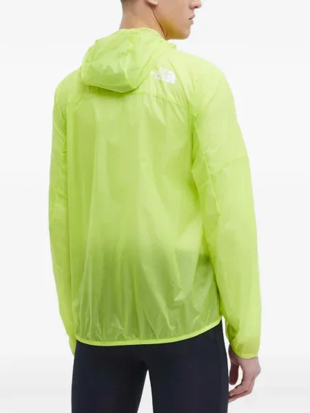 Geacă The North Face cu glugă galben