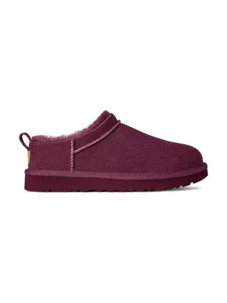 Copati iz semiša UGG Classic Micro roza