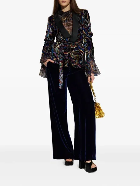 Pantaloni Etro albastru