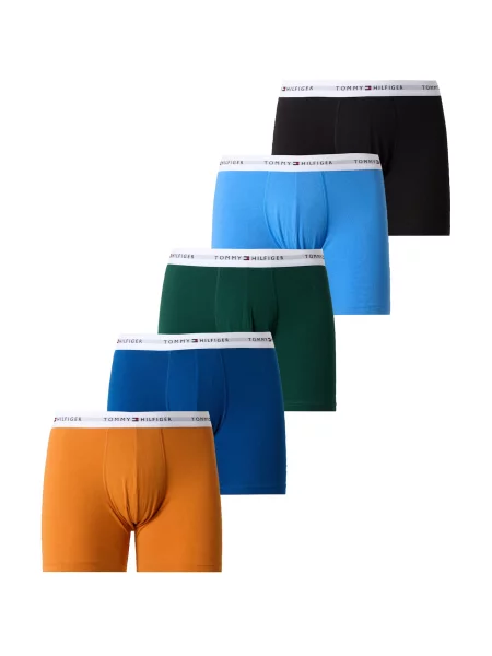 Tommy Hilfiger Underwear Boxeri albastru cobalt / azur / verde închis / portocaliu negru