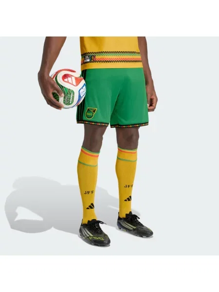 Spodenki domowe Jamajka 26 x Bob Marley zielone