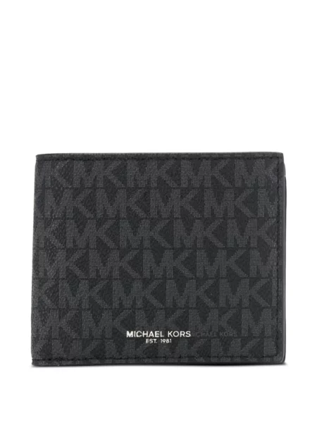 Portofel Michael Michael Kors cu autograf maro
