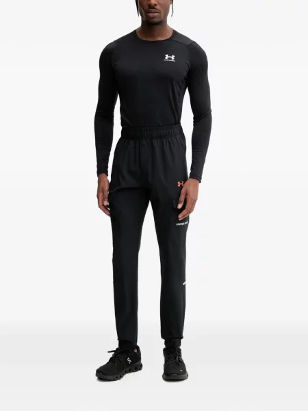 Pantaloni cargo Under Armour cu imagine negru