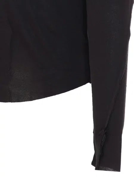 Lung tricou Thom Krom negru
