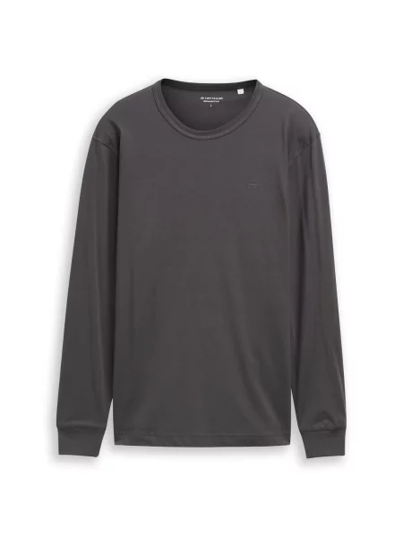 TOM TAILOR Tricou închis gri