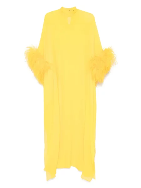 Odgovarati maksi haljina Taller Marmo žuta