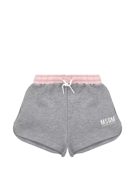 Szorty dziecięce Msgm szare