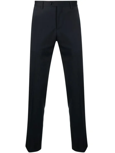 Pantaloni Lardini de lână albastru
