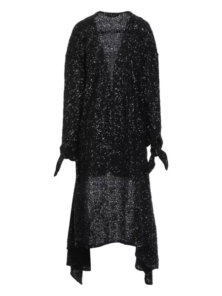Rochie The Attico asimetrică negru