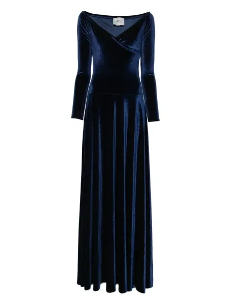 Rochie Atu Body Couture de catifea albastru
