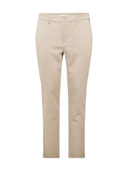 Only & Sons Pantaloni eleganți Mark taupe gri