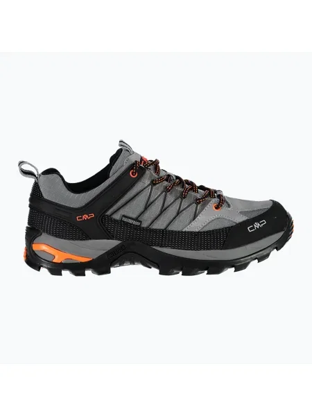 Cizme de trekking pentru bărbați CMP Rigel Low Wp cemento/nero