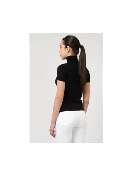 Sweter z golfem Gas do golfa czarny