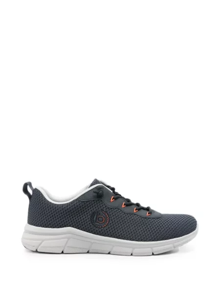 Sneakerși Bugatti cu șireturi tricotate albastru