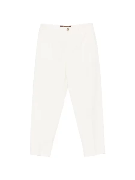 Pantaloni Teleria Zed alb