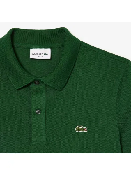 Поло Lacoste зеленое