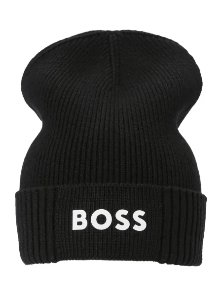 BOSS Black Căciulă Asic / alb negru