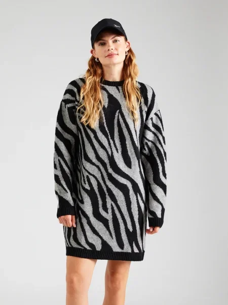 ABOUT YOU Rochie Paola gri negru