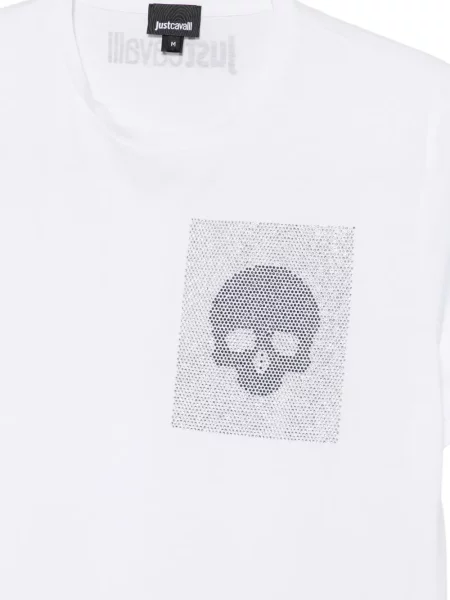 Tricou Just Cavalli alb