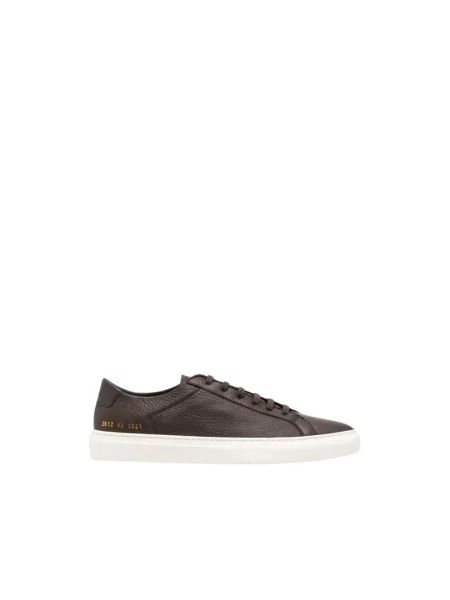Sneakersy Common Projects skórzane brązowe