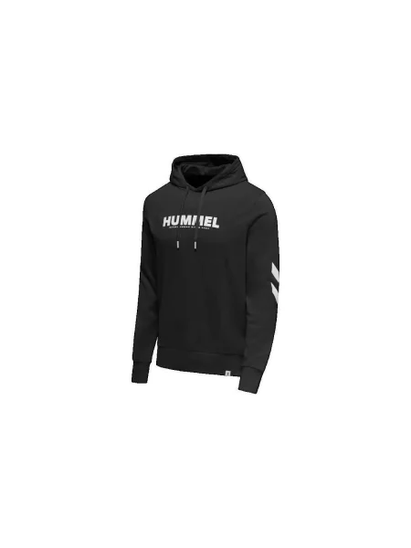 Hanorac cu glugă Hummel cu autograf negru