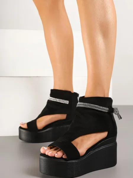 Sandale Emfia negre