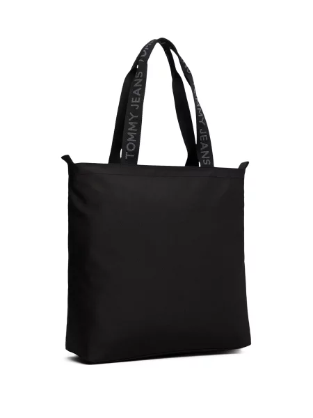 Tommy Jeans Geantă de cumpărături Daily negru