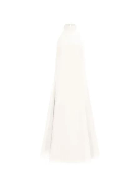 Rochie 12 Storeez cu gât halter alb