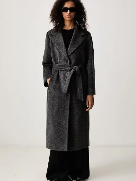 Weekend Max Mara пальто з вовною WKDBRONTE