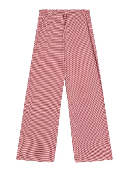 Bershka Pantaloni roșu alb
