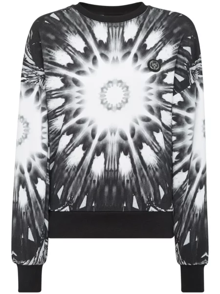 Hanorac Plein Sport cu imagine negru