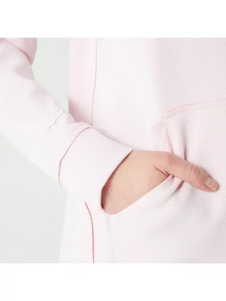 Lacoste толстовка рожева