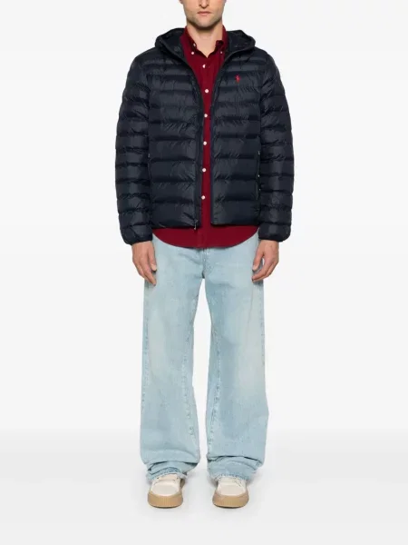 Plátěná košile Polo Ralph Lauren modrá